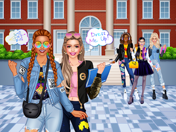 College Student Girl Dress Up screenshot