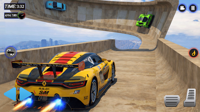 Mega Ramp Car Stunt Driving 3D screenshot