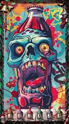 Curse Color: Color by Number Image