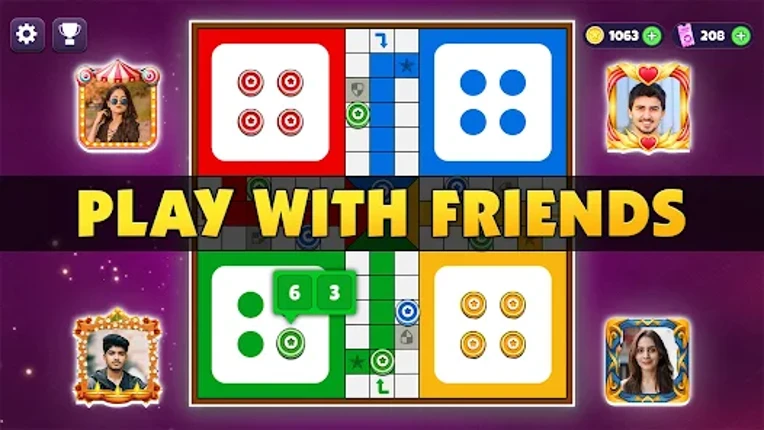 Ludo Quick: Multiplayer Game screenshot