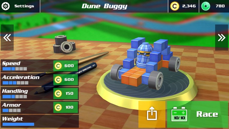 Blocky Racing screenshot