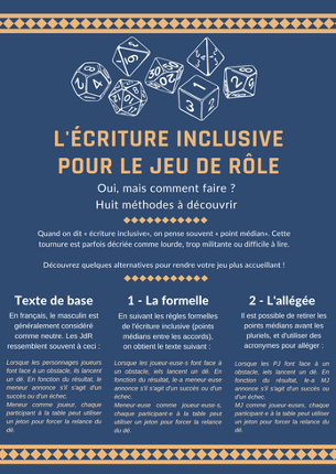 Ecriture inclusive en JdR screenshot