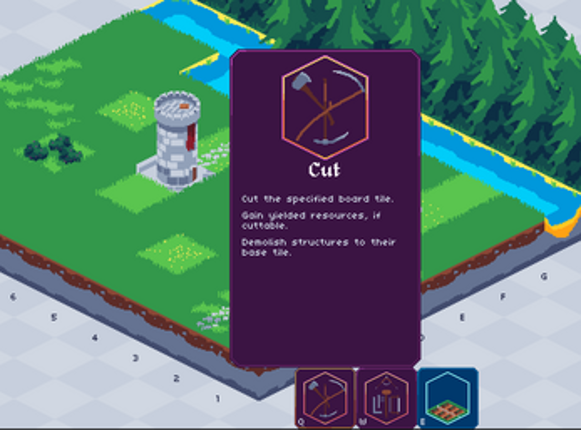 forest, keep, mirror screenshot