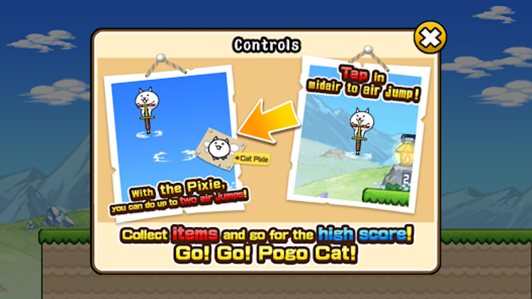 Go! Go! Pogo Cat screenshot