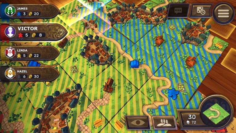 Carcassonne: Tiles & Tactics screenshot