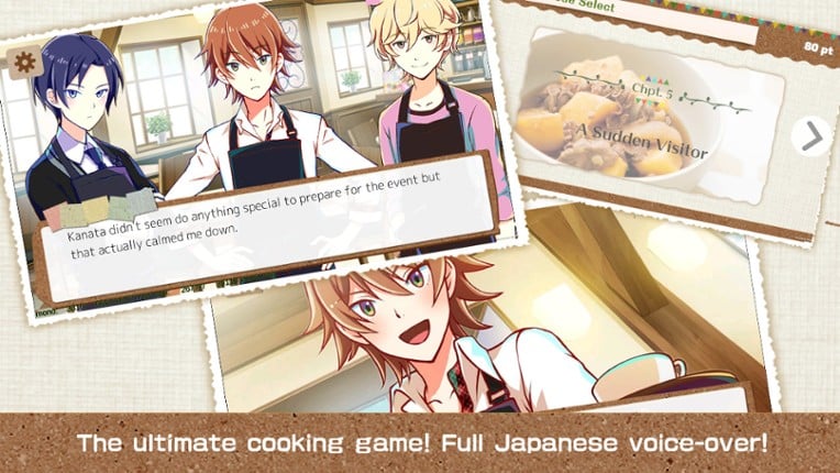Gochi-Show! for Girls -How To Learn Japanese Cooking Game- screenshot
