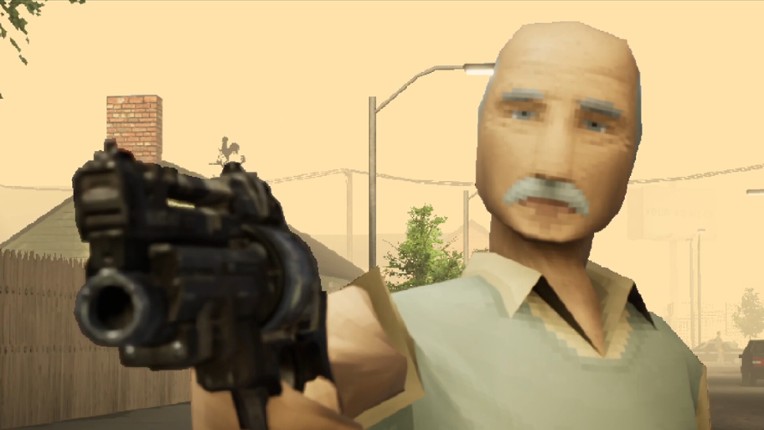 Grandpa High on Retro screenshot
