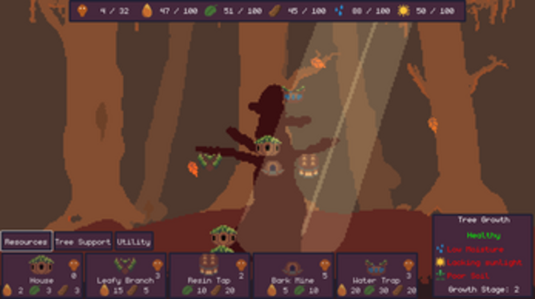 In the Shadow of the Tree Image