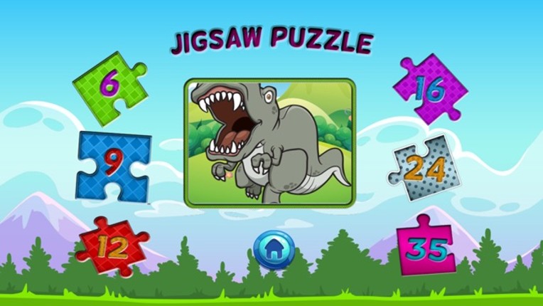 Jigsaw Puzzle Dinosaur Magic Board Fun for Kids screenshot