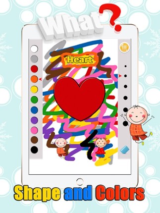 Learning Shapes And Colors 2nd Grade Game For Kids screenshot