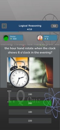 Logic IQ Knowledge Quiz screenshot