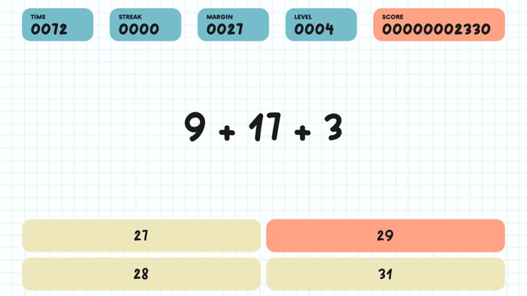 Math Frenzy screenshot