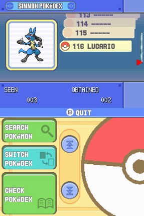 Pokémon Diamond Version screenshot