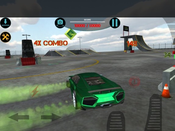 Real Muscle Car Driving Image