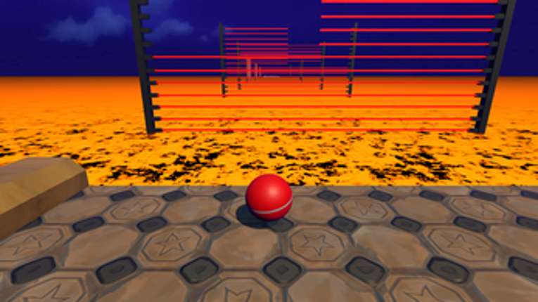 RED BALL -3d Image