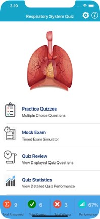 Respiratory System Quizzes screenshot