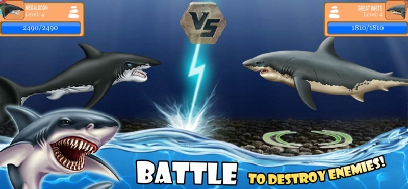 SHARK WORLD -water battle game Image