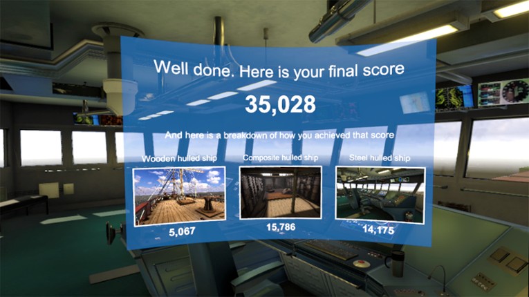 Ship Surveyor Through the Ages: VR screenshot