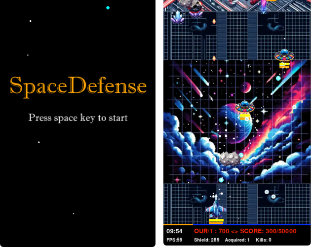 Games like SpaceDefense2