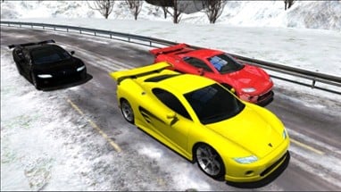 Sports Cars Racing Winter Image