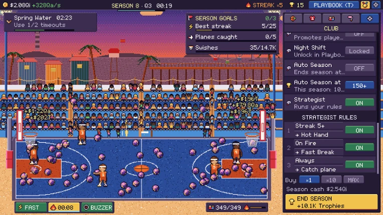 Swish & Repeat: Basketball Idle screenshot