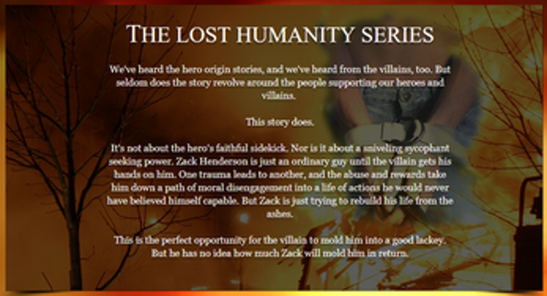 The Lost Humanity Series Image