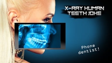 X-Ray Human Teeth Joke Image