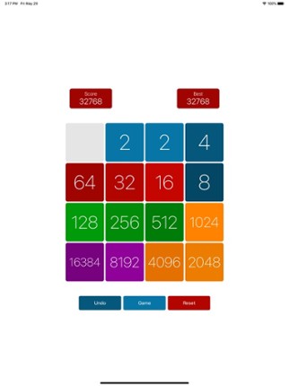 2187 Puzzle Game screenshot