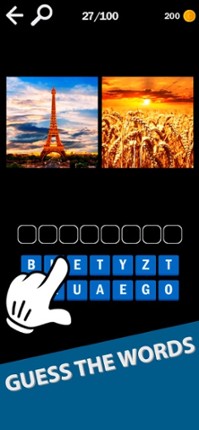 2 photo 1 word screenshot