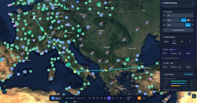 Airline CEO screenshot