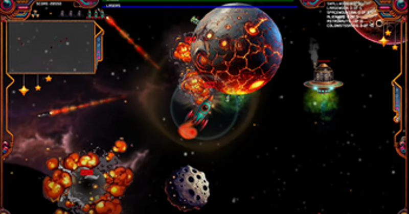 Asteroids and Aliens Image