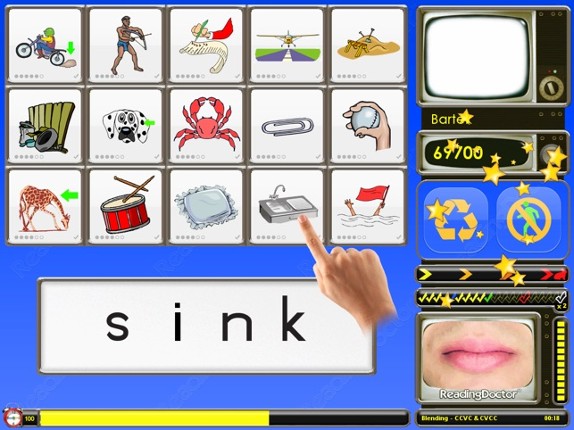 Blending Sounds 1 : Phonics Words for Beginners screenshot