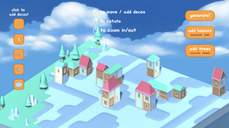 Fantasy Town Generator screenshot