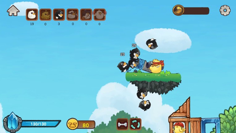 Fowl Brawl: When Chickens Fly screenshot