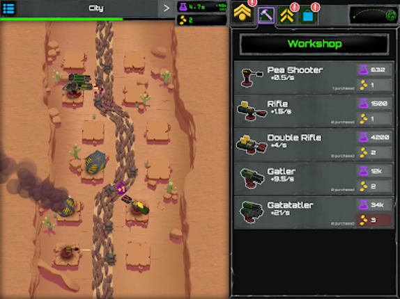 Turret Fusion Idle Clicker screenshot