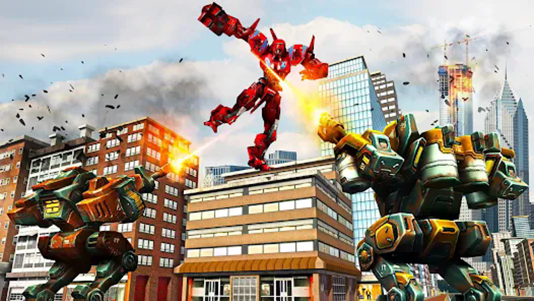 Robot Car War Transform Fight screenshot