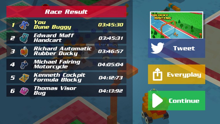 Blocky Racing Image