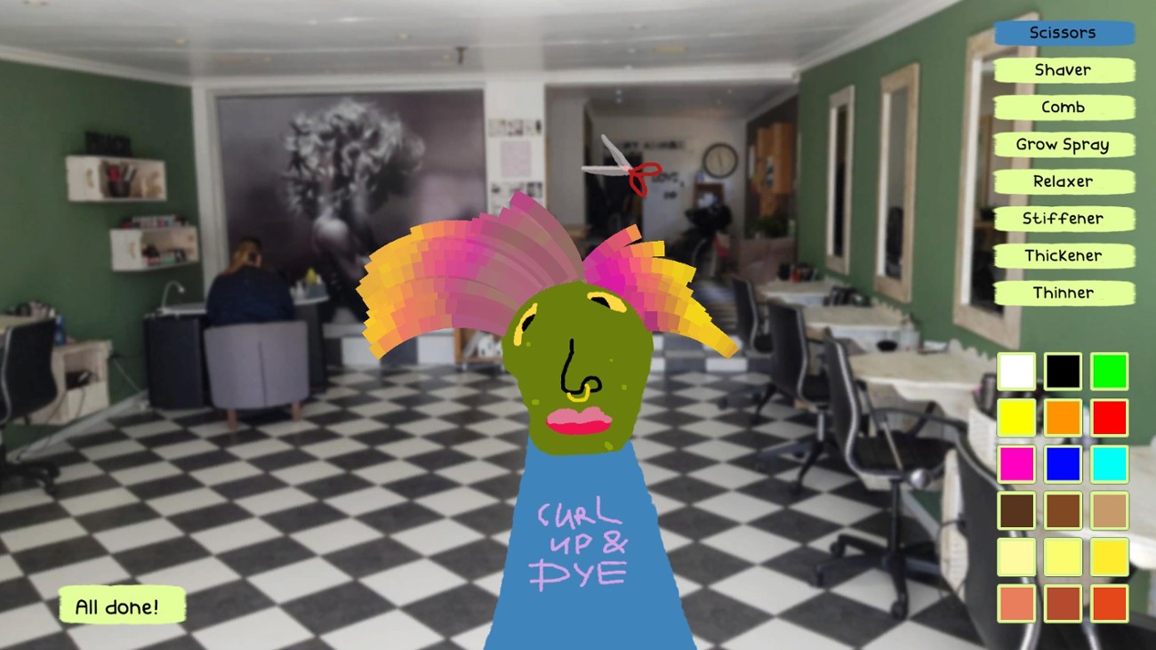 Games like Curl up and Dye