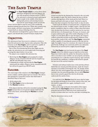 EQ4 The Sand Temple Image