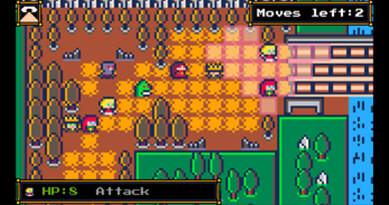 GDevelop 5 - WTF Wars - Grid turn based template Image