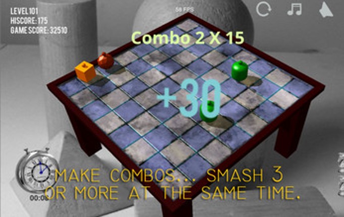 Geometry 3D Tap Dash Smash screenshot