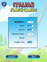 Learn Italian-Baby Flash Cards Image