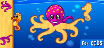 Ocean Animals Kid Shape Puzzle Image