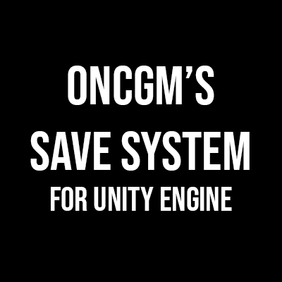 Games like ONCGM's Save System