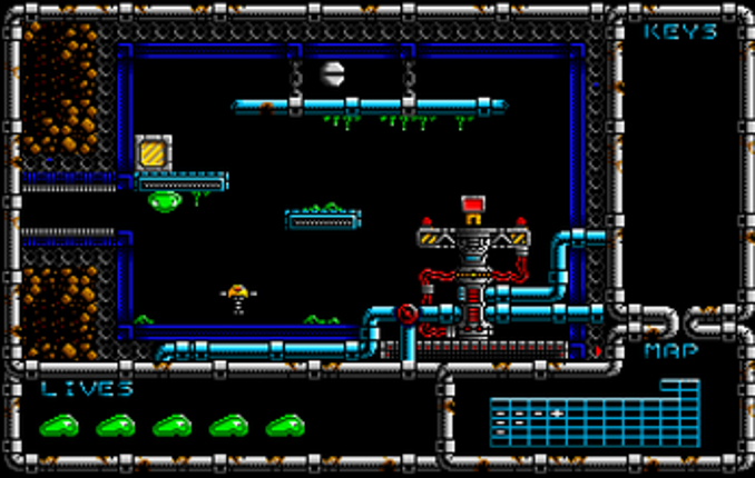 Ooze: The Escape (Commodore 64, Amiga) Image