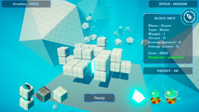 SpaceBlocc screenshot