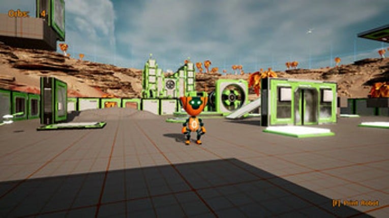 StackOBot Parkour Demo. screenshot