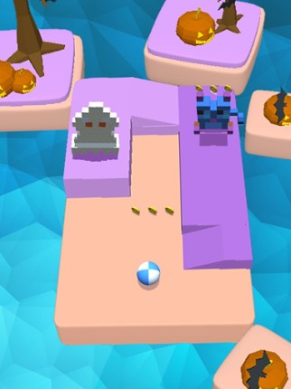 Sticky Ball Craft 3D screenshot