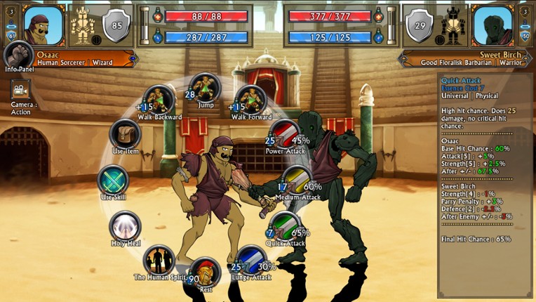 Swords and Sandals 3 Redux screenshot
