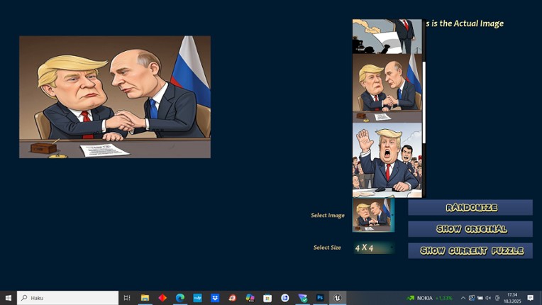 Trump Jigsaw screenshot